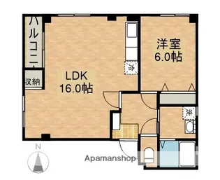 プリムヴェール【2階】の間取り