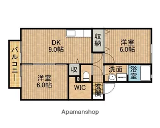 リリーフパレス【2階】の間取り