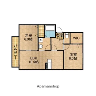 アイリス・ガーデン・コート【1階】の間取り