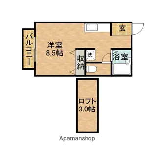 フローラ泉町E【1階】の間取り