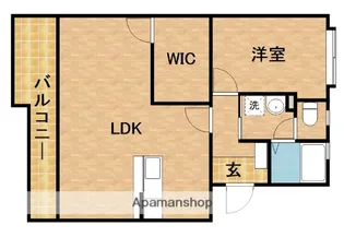 スカイキングⅢ【2階】の間取り