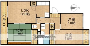 エクセル【205号室】の間取り