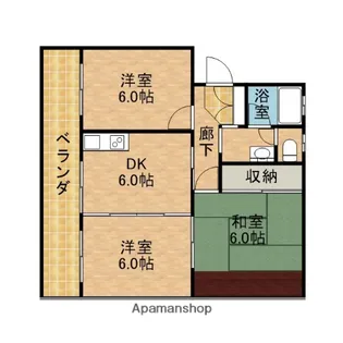 ストークマンションⅠ【303号室】の間取り
