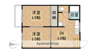 アーバンハイツⅠ【103号室】の間取り