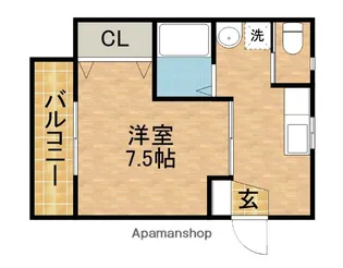 もも【1階】の間取り