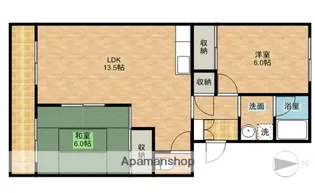 メゾン・ルネピア【1階】の間取り