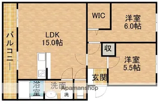 諏訪ハイツ【5階】の間取り