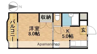 エスペランサ【2階】の間取り