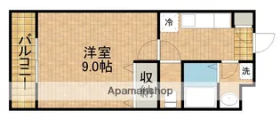 MAISON SKYHAWKⅡ【3階】の間取り