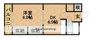 静岡県浜松市中央区初生町【マンション】の間取り