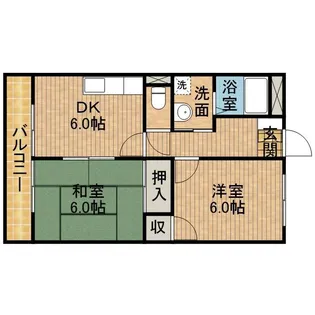 SURPLUS楓【2階】の間取り