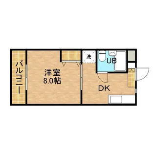 コスモⅡ【2階】の間取り