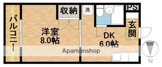 サンルミエール【3階】の間取り