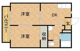 スターヒルズ神明【1階】の間取り
