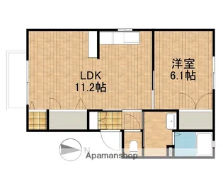 パストラル春岡A【2階】の間取り