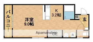 サンライフ鴨江【1階】の間取り