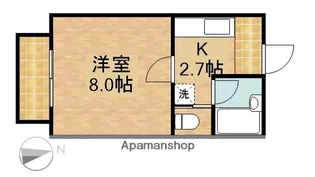 サンヨ高林【3階】の間取り