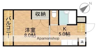 ブロードヒル【306号室】の間取り