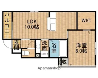 メルローズ【103号室】の間取り