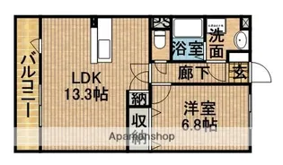 ブエナビスタ【305号室】の間取り