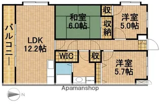 パストラーレ【2階】の間取り