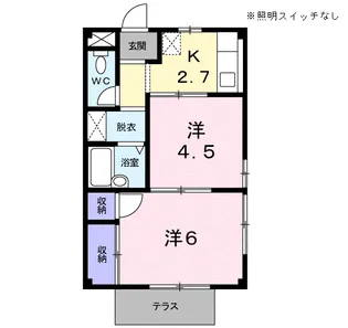 ニューエントピア【1階】の間取り