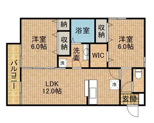 ラ・ヴィータ フェリーチェ【2階】の間取り