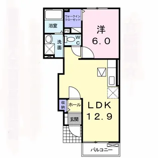 カーサ ブローテ【1階】の間取り