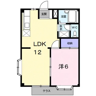 ライフピア【1階】の間取り