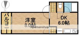 ヤングサミット【2階】の間取り