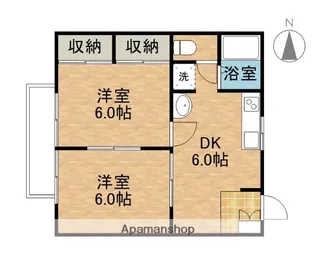 光洋【2階】の間取り