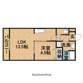 PREMIST TOIDA886【3階】の間取り