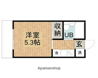 メゾン・ド・エール壱番館【2階】の間取り