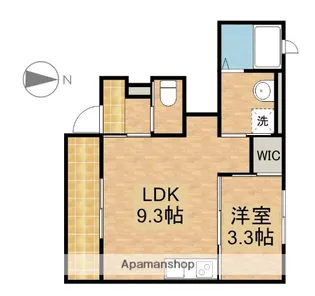 エルシオン【1階】の間取り