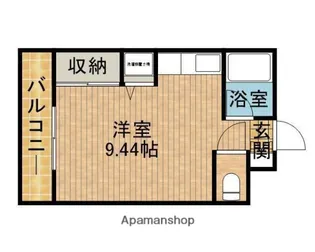 フェリス・N【3E号室】の間取り