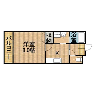 リヴェールJ・7【1階】の間取り