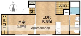 CENT SEIZE KAZ【301号室】の間取り