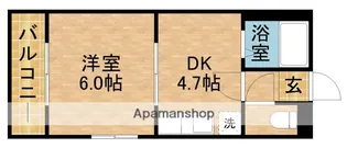 ピアハイツヒロセB棟【301号室】の間取り