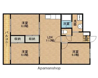 小林ビル【3階】の間取り