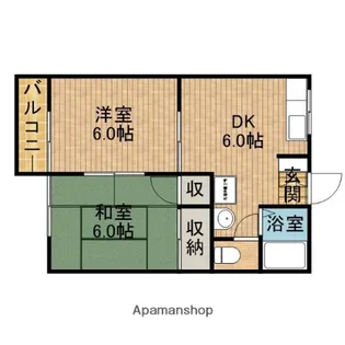フィッシャーマンズハウス【2階】の間取り
