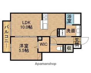 レオカーサ【1階】の間取り