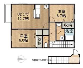 ハーモニーⅠ【2階】の間取り