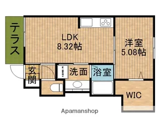 リッシュ【1階】の間取り