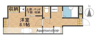 ホークⅡ【1階】の間取り