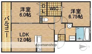 スティーロ フォート【1階】の間取り