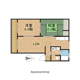 プラネット・テンB【1階】の間取り