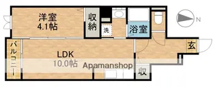 エスペランサ【1階】の間取り