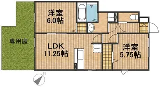 静岡県浜松市中央区高丘東3丁目【アパート】の間取り