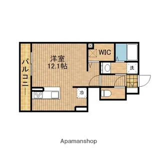 ハーベスト【1階】の間取り