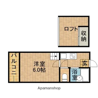 コンフォール瀬名【1階】の間取り